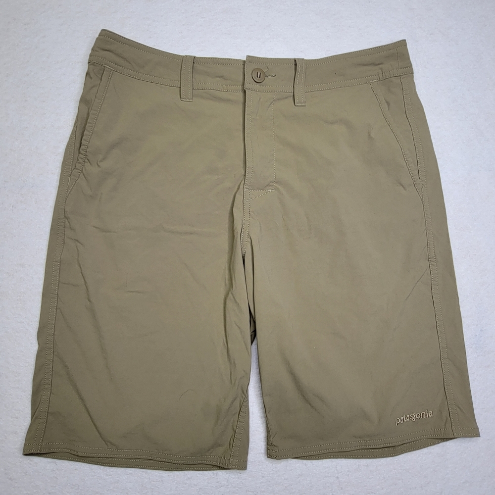 PATAGONIA‎ Men's Wavefarer Khaki Board Hybrid Outdoor Walk Shorts sz32